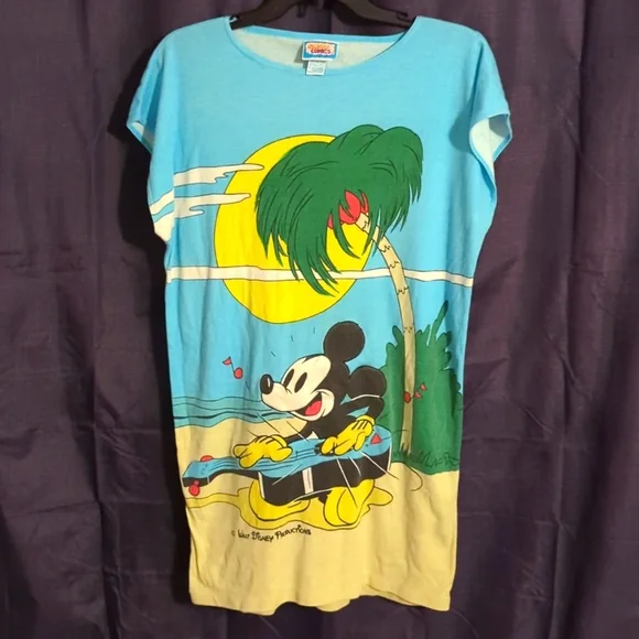 Vintage Mickey & Minnie Mouse long shirt - Picture 1 of 6